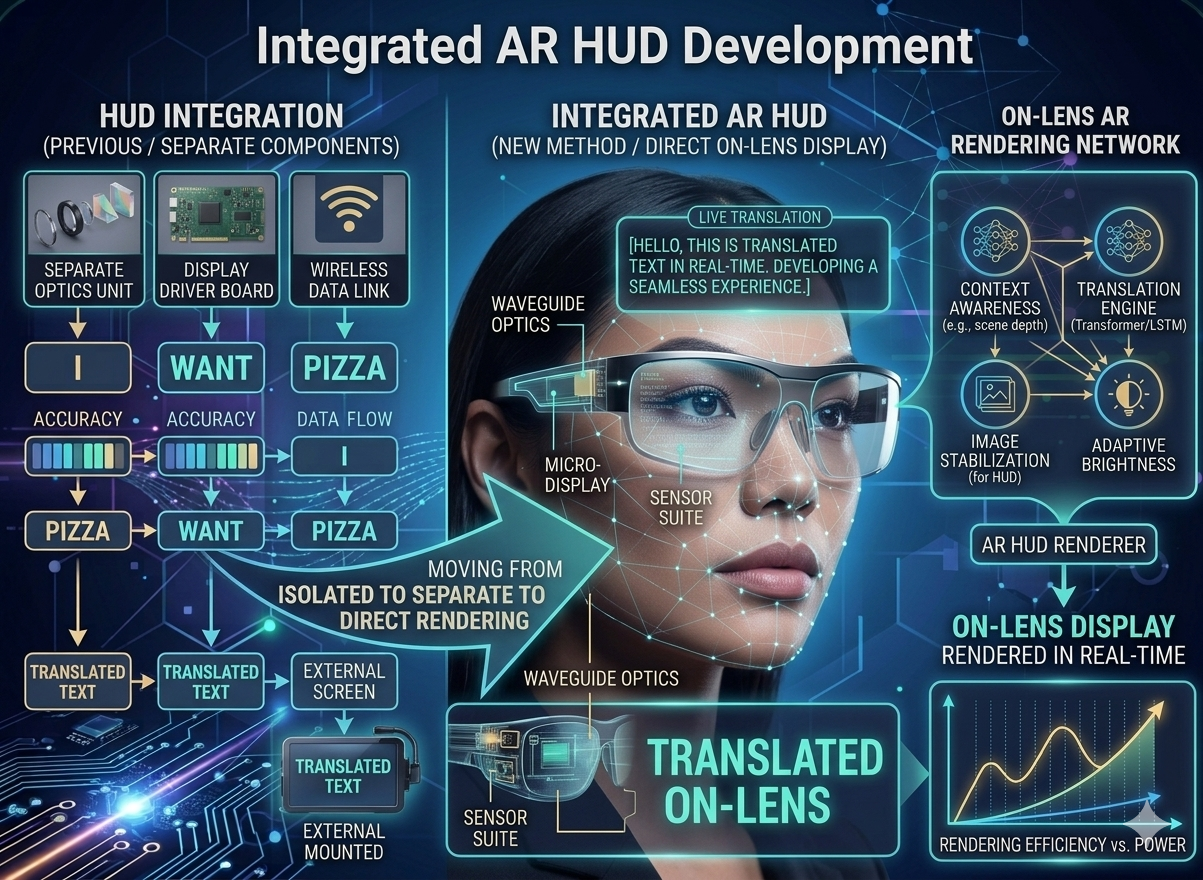 Integrated AR HUD